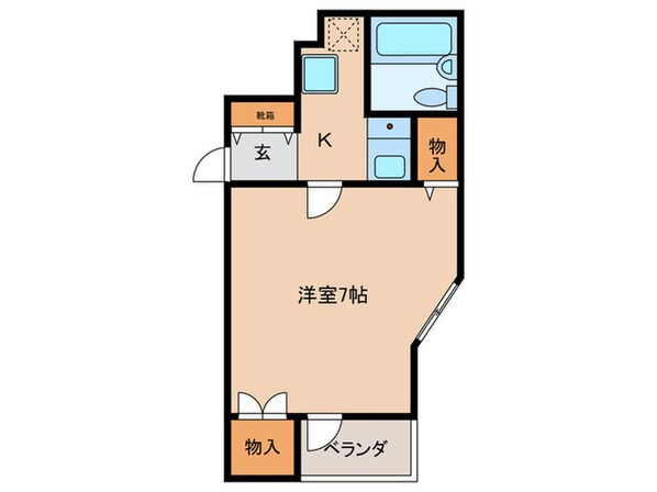 ＮＩＮＥＬＥＡＶＥＳ庄内通の物件間取画像